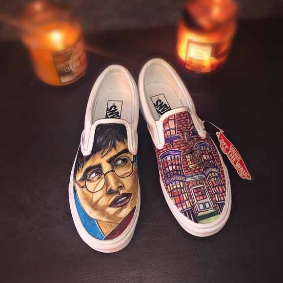 harry potter custom vans